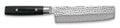 Yaxell Couteau Nakiri Zen 16,5 cm - Acier damassé inoxydable 37 plis - Manche en Micarta et toile
