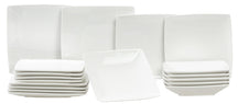 Ensemble de vaisselle BonBistro - Service 6 personnes - Squito - 26 cm - 18 pièces