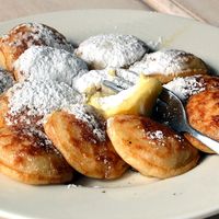 Faits maison avec une poêle à poffertjes