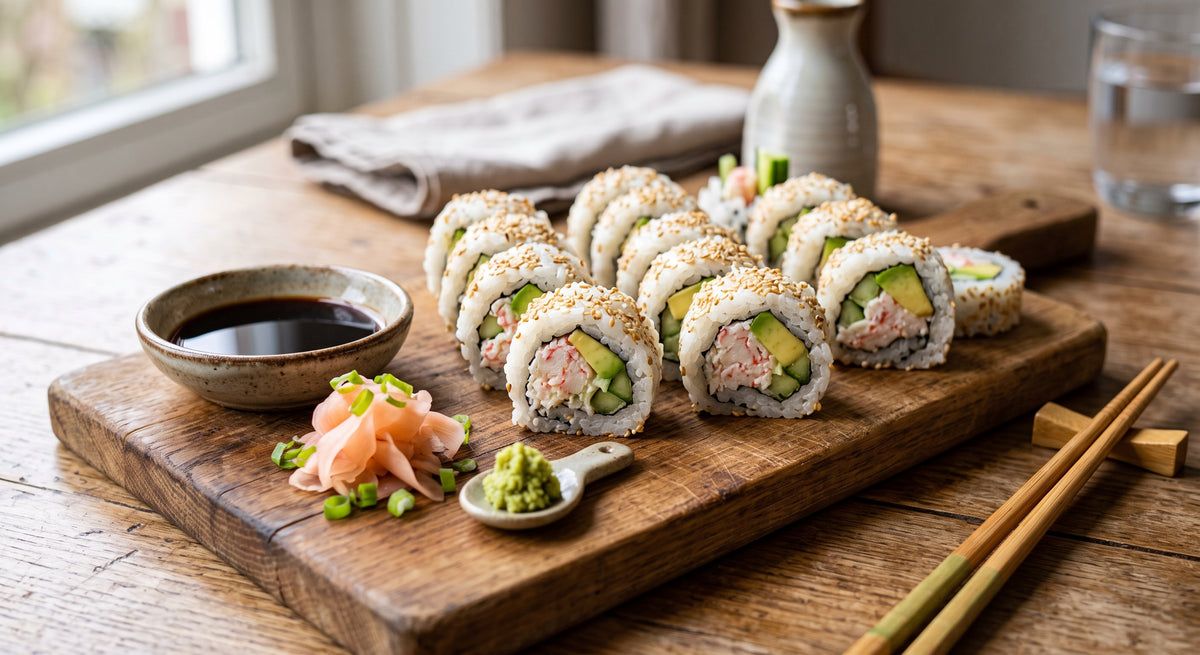 Faire des rouleaux de sushi est plus facile que vous ne le pensez