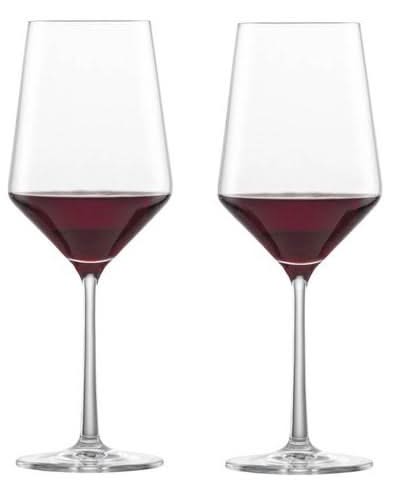 Ensemble de verres a vin Zwiesel - Verres a vin rouge - Pure - 550 ml - 2 pièces