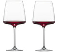 Set de verres à vin Zwiesel - Verre à vin rouge - Vivid Senses - 71cl - 2 pièces