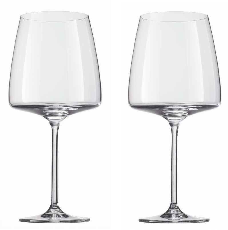Set de verres à vin Zwiesel - Verre à vin rouge - Vivid Senses - 71cl - 2 pièces