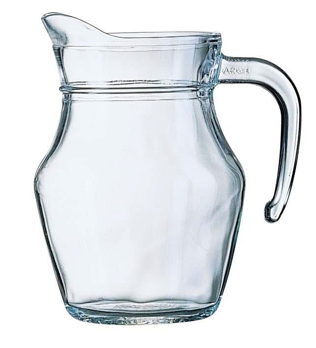 Pichet verseur Arcoroc - Pichet à eau - Broc - en verre - 500 ml