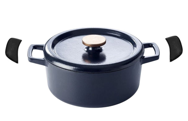 Ensemble de cocotte en fonte Alva - Faitout - Nori - ø 26 cm - 2 pièces