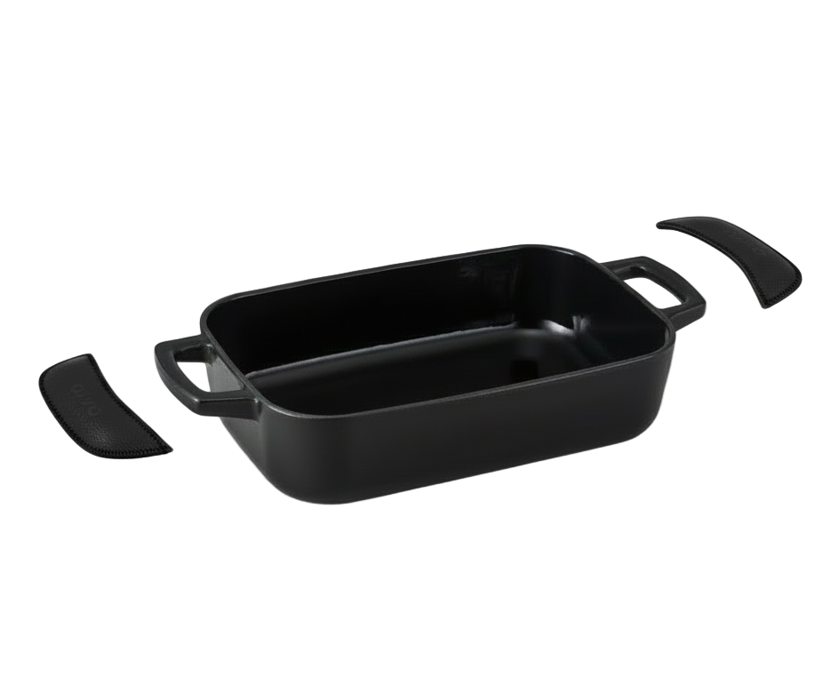 Ensemble de plat a four Alva - Plat a rotir - Nori - 30 x 20 cm - 2 pièces