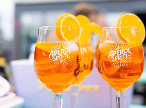 Aperol Verres Spritz 450ml - Set 6 - Design Moderne verre - Solide - Pour Spritz