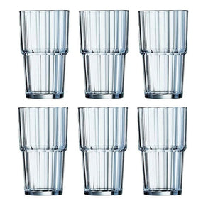 Ensemble de verres a eau Arcoroc - Gobelet - Norvège - 270 ml - 6 pièces