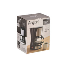 Argon filtre-cafetière avec carafe en verre - 6 tasses - 750 ml