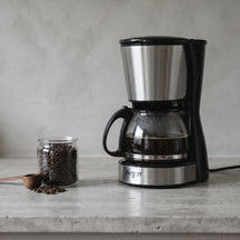 Argon filtre-cafetière avec carafe en verre - 6 tasses - 750 ml