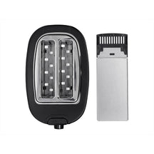 Argon Grille-pain mat noir - 2 fentes - 750 W