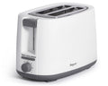 Argon Grille-pain Mat Blanc - 2 Fentes - 750 W