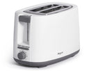 Argon Grille-pain Mat Blanc - 2 Fentes - 750 W