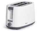 Argon Grille-pain Mat Blanc - 2 Fentes - 750 W