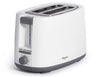 Argon Grille-pain Mat Blanc - 2 Fentes - 750 W