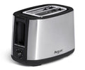 Argon Grille-pain RVS / mat noir - 2 fentes - 750 W