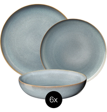 Set de vaisselle ASA Selection - Service de table - Saisons - 6 pers. - 18 pièces