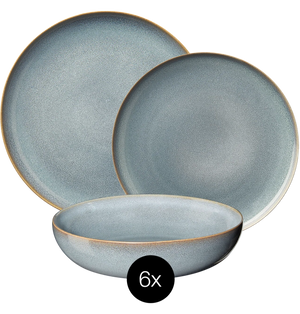Set de vaisselle ASA Selection - Service de table - Saisons - 6 pers. - 18 pièces