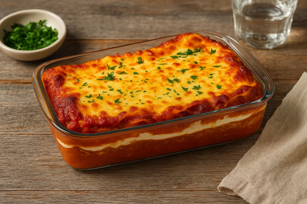 Plat a four Cookinglife - Plat a gratin en verre - Cookinglife Italian - 1,6 L