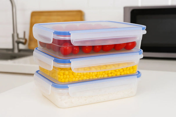 Set de boîtes Cookinglife - En plastique - Clip & Fresh - 1,4 L - 3 pièces