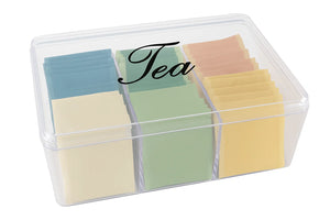 Boîte à thé Cookinglife - 6 compartiments - Sakura Tea - 21 x 15 x 9 cm