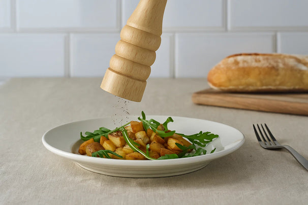 Moulin a poivre Cookinglife - Moulin en bois - Rocca - 31,5 cm