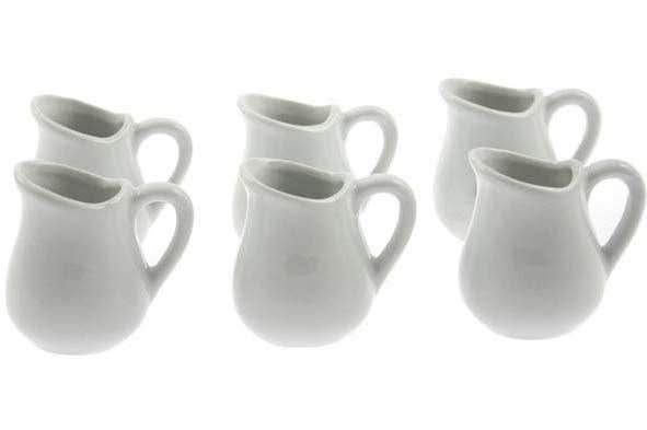 Ensemble de pots a lait Cosy & Trendy - Mini pots a lait - 5 cm - 6 pieces