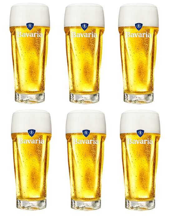 Ensemble de verres à bière Bavaria - Verres à bière - 25 cl - 6 pièces