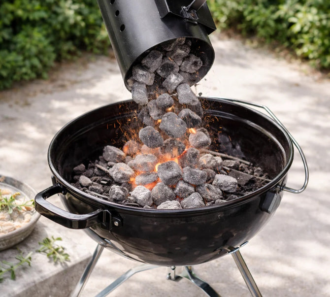 Combustibles et allumage pour barbecue