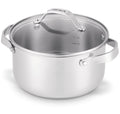 Casserole en acier inoxydable 18/10 Beka - Couvercle en verre - Cicla - 5,2 L