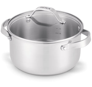 Casserole Beka - Avec couvercle en verre - Cicla - Ø 20 cm - 2,8 L