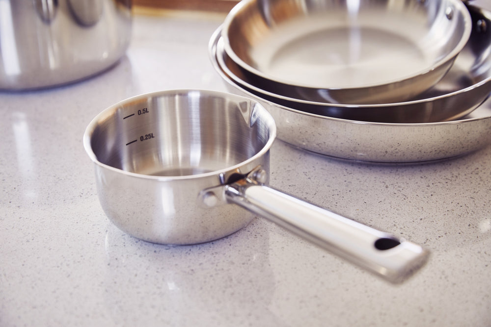 Casserole en inox Beka - Casserole à 2 becs - Cicla - ø 12 cm