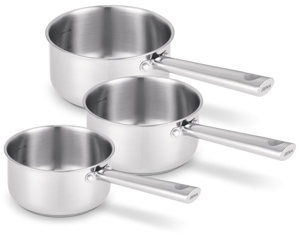 Ensemble de casseroles Beka - en inox - Cicla - Ø 16, 18 & 20 cm - 3 pièces