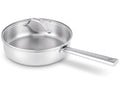 Poêle à sauter Beka - En inox 18/10 - Couvercle en verre - Cicla - Ø 24 cm