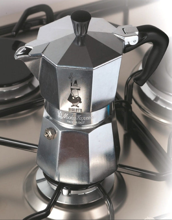 Percolateur Bialetti - Cafetière moka - Moka Express - 420 ml - en aluminium