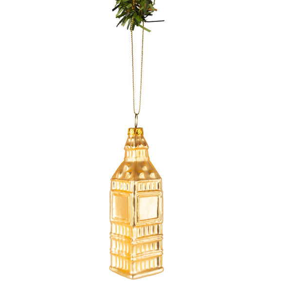 Boule de Noël Nordic Light - Boule à suspendre - Big Ben - 12 cm