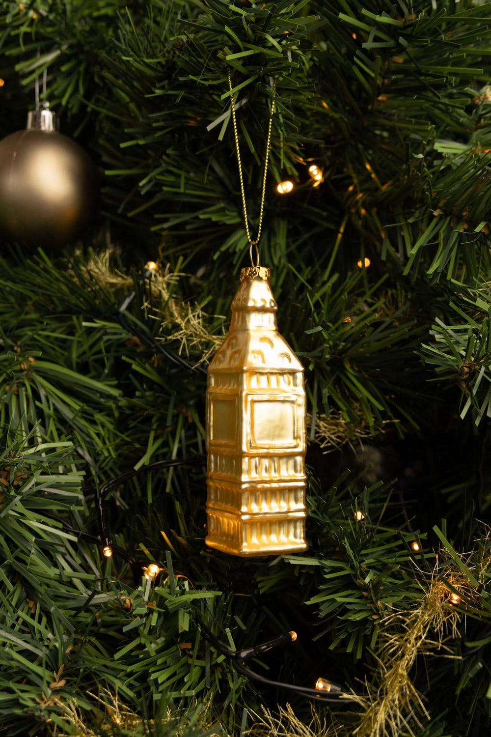 Boule de Noël Nordic Light - Boule à suspendre - Big Ben - 12 cm