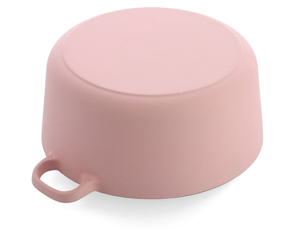 BK Braadpan Bourgogne Blush Pink Gietijzer ø 24 cm / 4.2 Liter - onderaanzicht