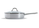 Sauteuse avec couvercle BK Bright Inox ø 28 cm / 3,8 Litres - sans revêtement antiadhésif