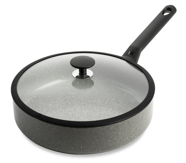 Sauteuse avec couvercle BK Granite Gris ø 28 cm / 4,2 Litres - revêtement antiadhésif céramique