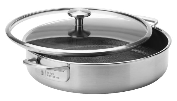 Sauteuse avec couvercle BK Peter Goossens Maestro Durabond ø 30 cm - revêtement antiadhésif céramique