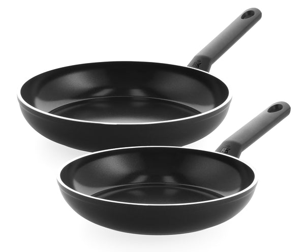 Set de poêles BK Easy Induction 2 pièces - ø 24 & 28 cm - revêtement antiadhésif céramique