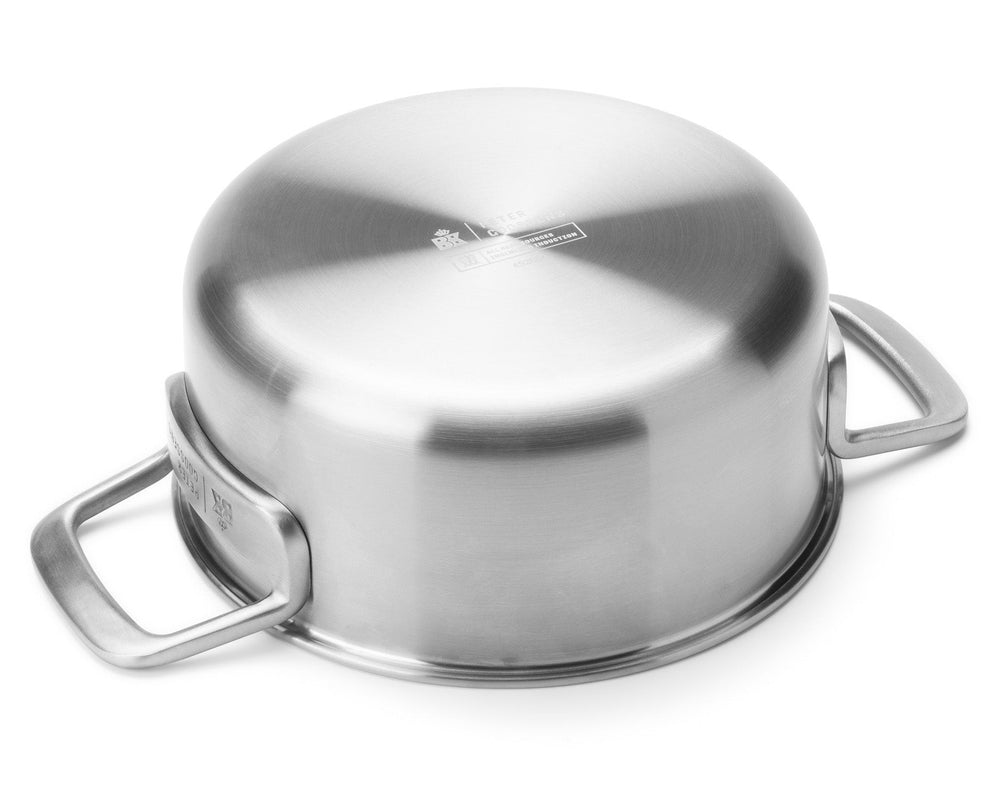 BK Kookpan Peter Goossens Maestro 3-Ply RVS ø 18 cm / 2.1 Liter - onderaanzicht