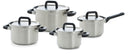 Batterie de cuisine BK Flow Cool Inox 4 pièces - Faitouts ø 16, 18 & 20 cm & Casserole ø 16 cm