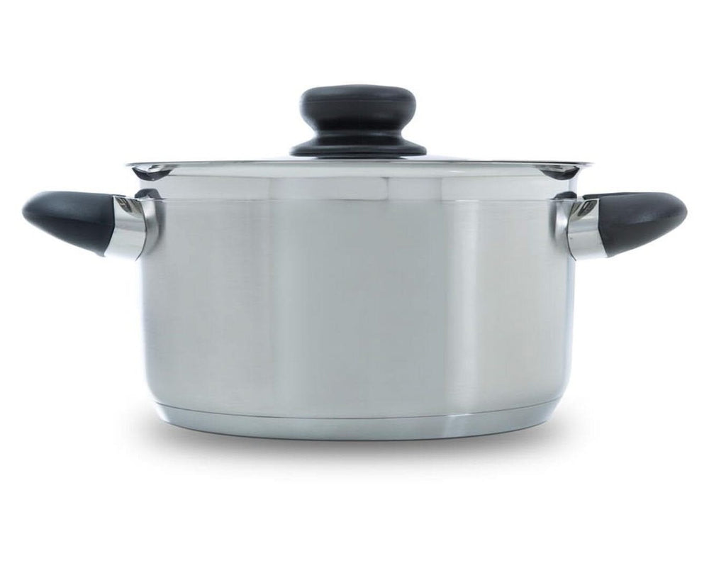 BK Pannenset Karaat+ RVS 5-delig - Kookpan ø 16, 18 & 20 cm, Steelpan ø 16 cm & Soeppan ø 24 cm - aanzicht 1