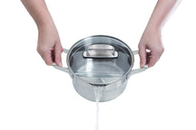 BK Pannenset Premium+ RVS 4-delig - Kookpan ø 16, 18 & 20 cm & Steelpan ø 16 cm - sfeerbeeld 2