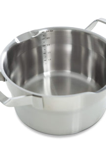 BK Pannenset Premium+ RVS 4-delig - Kookpan ø 16, 18 & 20 cm & Steelpan ø 16 cm - binnenkant