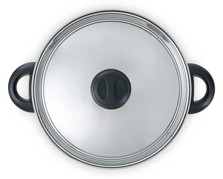 BK Soeppan Karaat+ RVS ø 24 cm / 6.2 Liter - bovenaanzicht