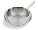 Wok BK Bright Inox ø 28 cm / 3,7 Litres - sans revêtement antiadhésif