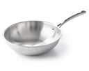 Wok BK Superior Tri-Ply Inox ø 30 cm / 4,7 Litres - sans revêtement antiadhésif